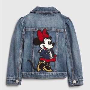 NWT Baby Gap Disney- Minnie Mouse Blue Denim Jacket